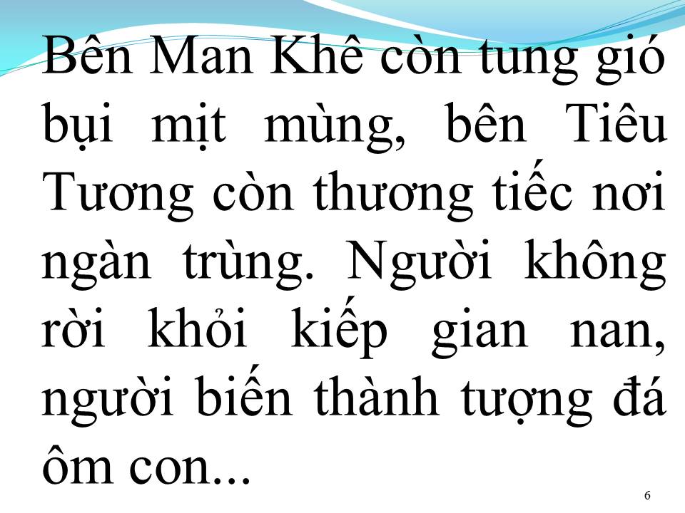 Lời bài hát HÒN VỌNG PHU 1