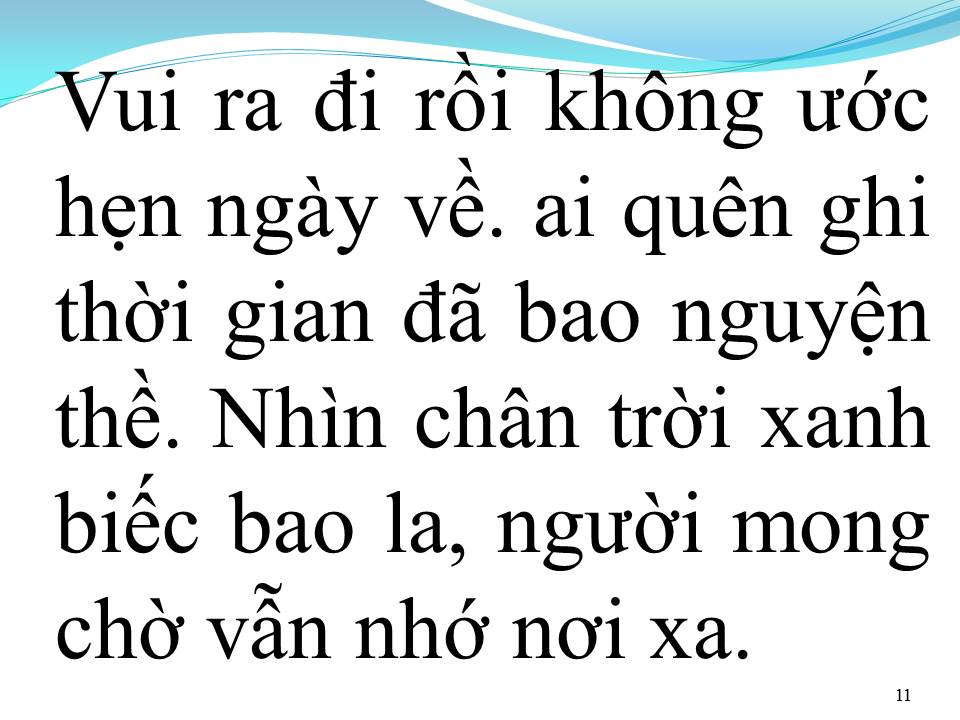 Lời bài hát HÒN VỌNG PHU 1
