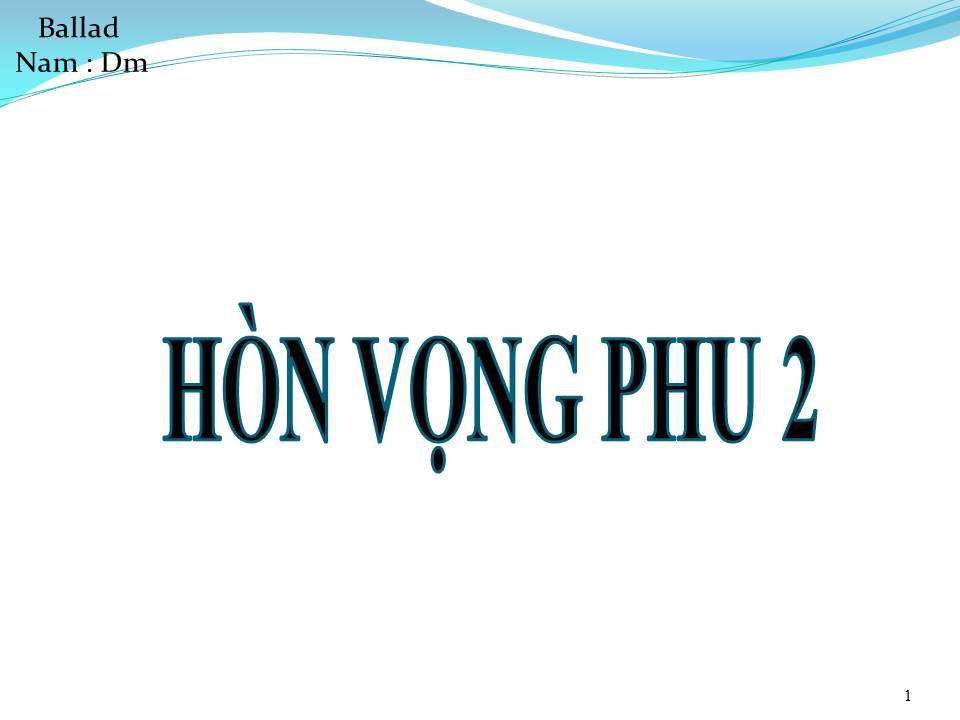 Lời bài hát HÒN VỌNG PHU 2