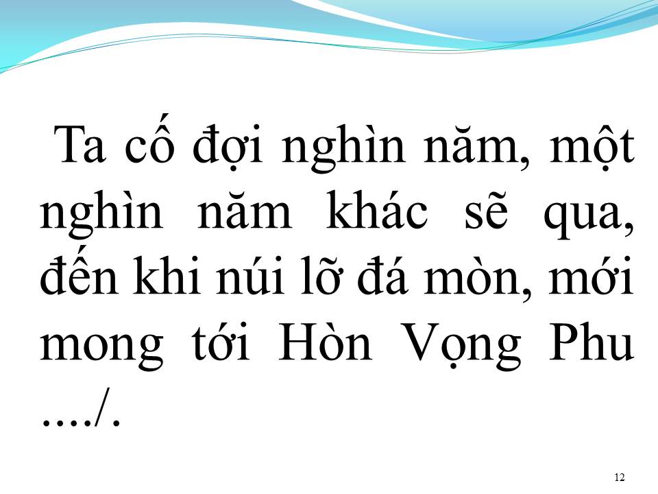 Lời bài hát HÒN VỌNG PHU 2
