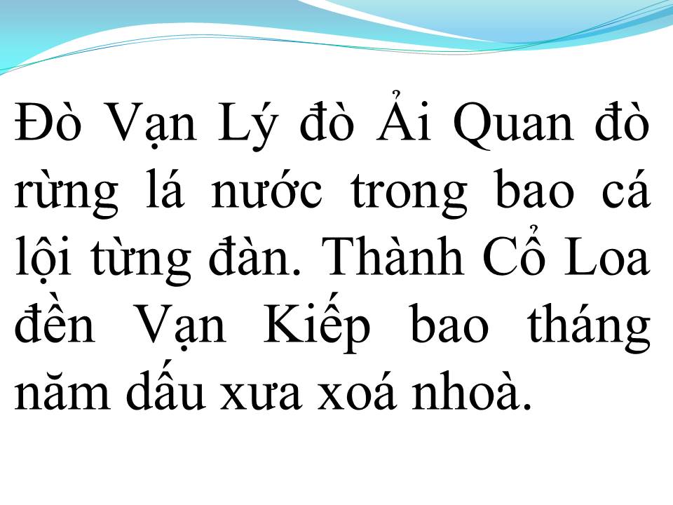 Lời bài hát HÒN VỌNG PHU 3