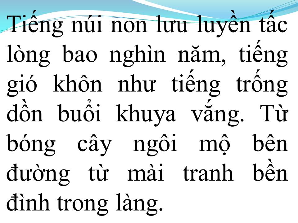Lời bài hát HÒN VỌNG PHU 3