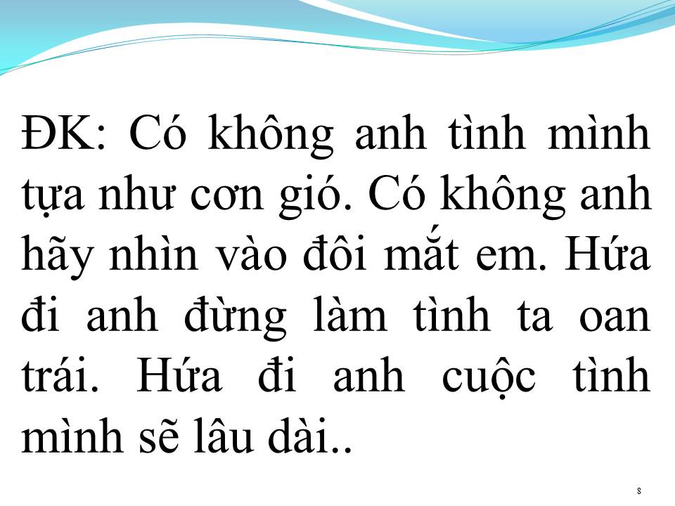 Lời bài hát HỨA ĐI ANH
