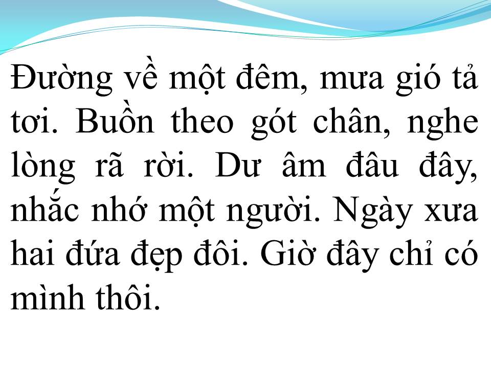 Lời bài hát HƯƠNG TÌNH CŨ