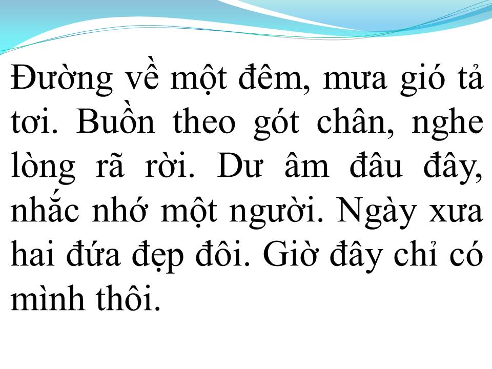 Lời bài hát HƯƠNG TÌNH CŨ