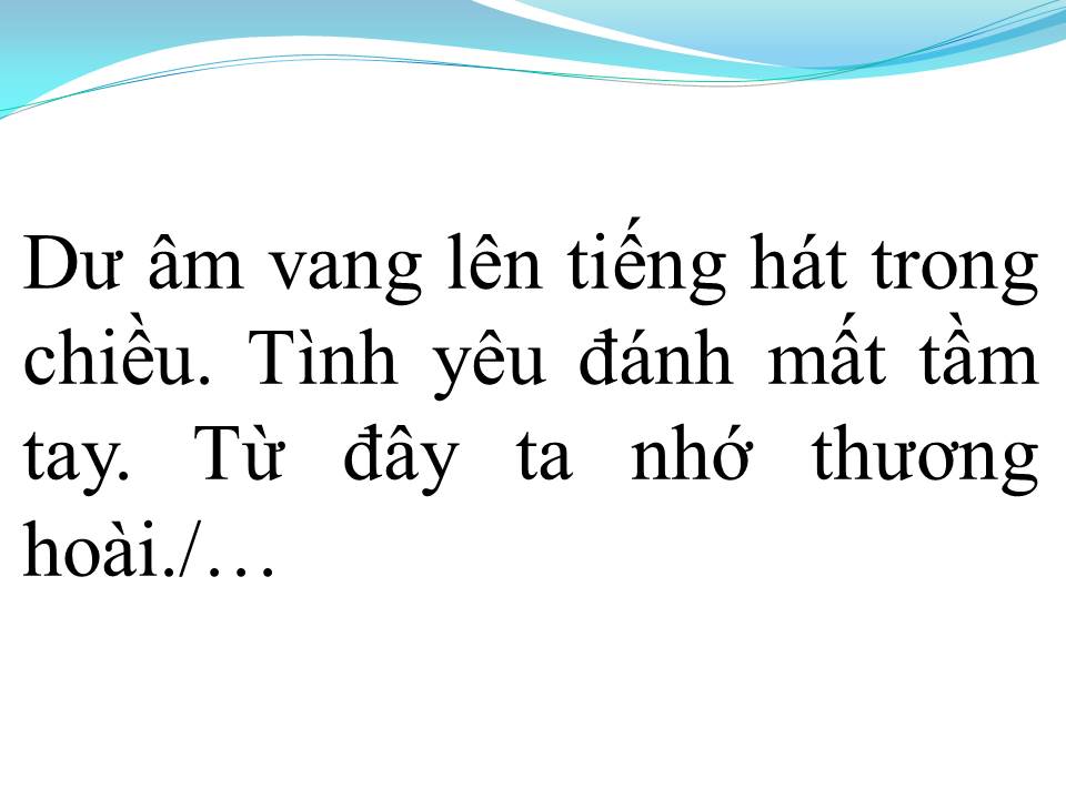 Lời bài hát HƯƠNG TÌNH CŨ