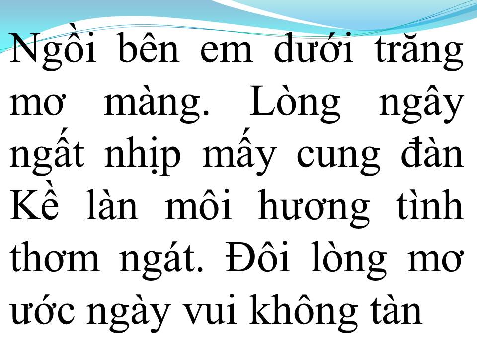 Lời bài hát HƯƠNG TÌNH
