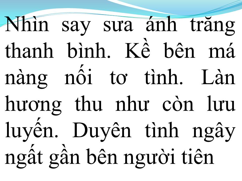 Lời bài hát HƯƠNG TÌNH