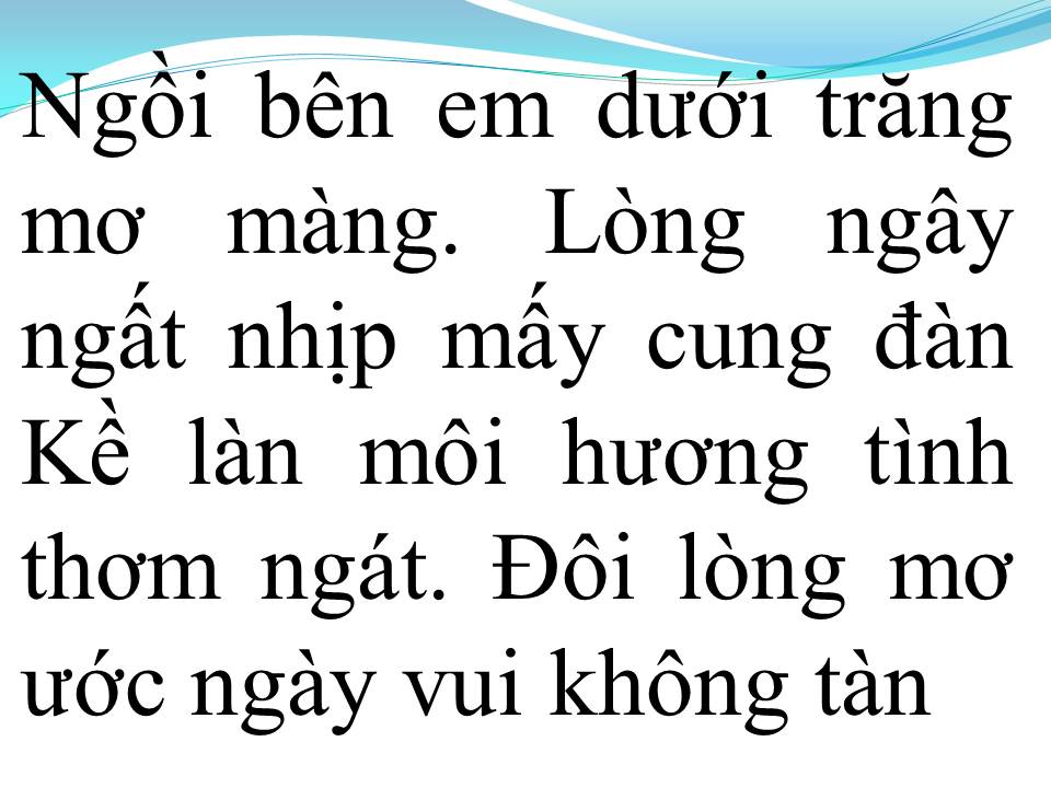 Lời bài hát HƯƠNG TÌNH