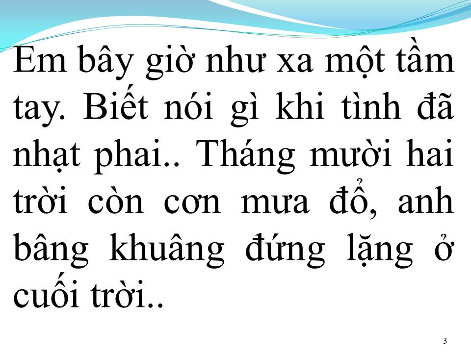 Lời bài hát HƯƠNG XƯA