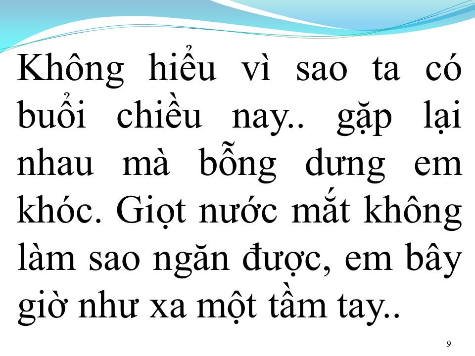 Lời bài hát HƯƠNG XƯA