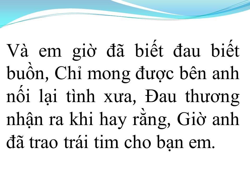 Lời bài hát YÊU NHIỀU KHỔ NHIỀU