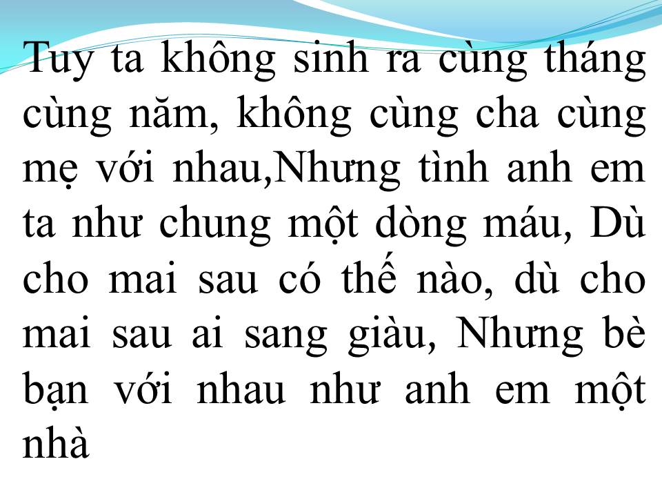 Lời bài hát MÃI LÀ ANH EM