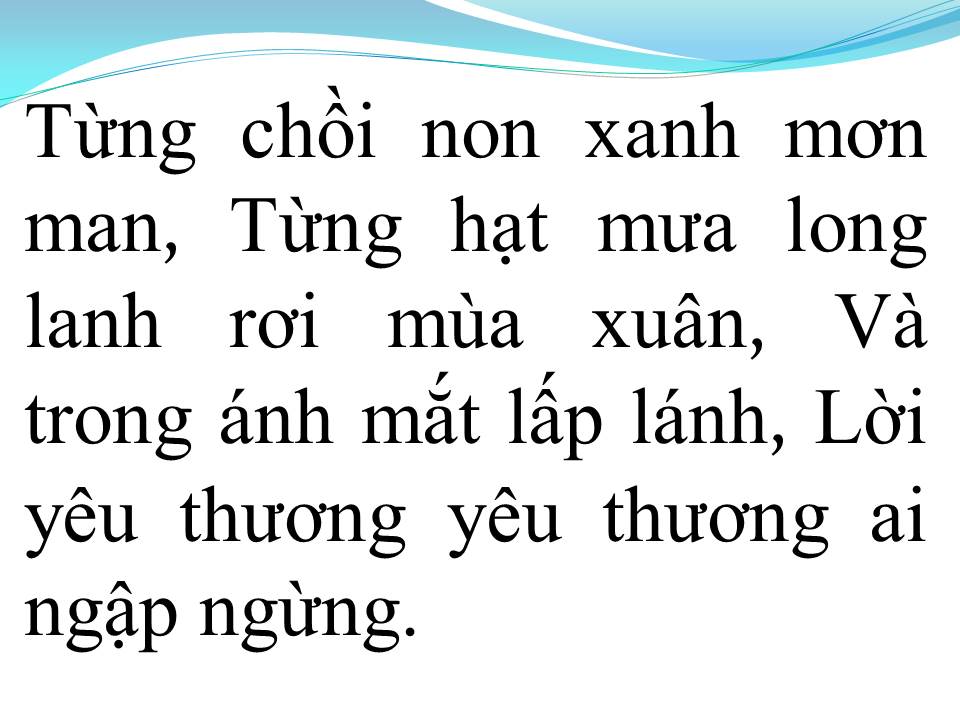 Lời bài hát THÌ THẦM MÙA XUÂN