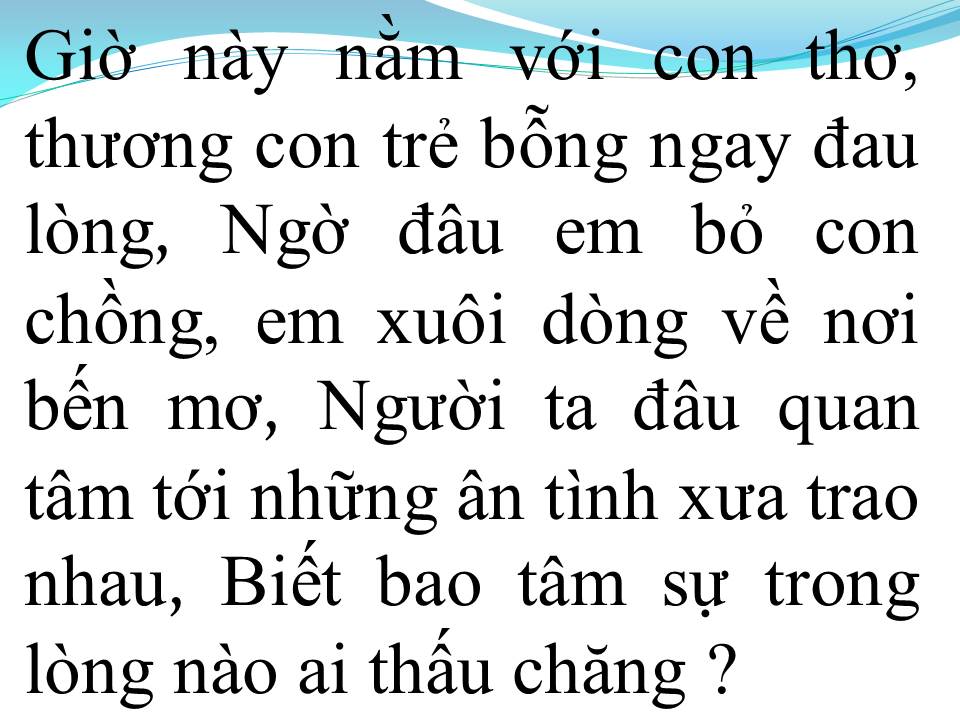 Lời bài hát GÀ TRỐNG NUÔI CON