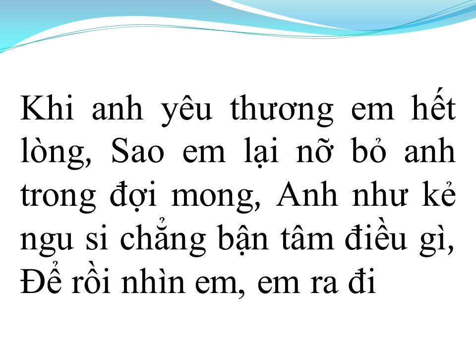 Lời bài hát HỎI THĂM NHAU