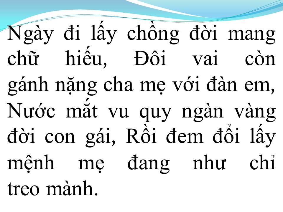 Lời bài hát MỘT ĐỜI VÌ CHỮ HIẾU