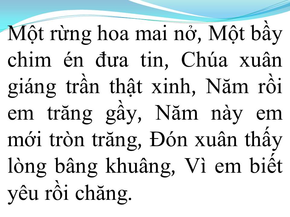 Lời bài hát ƯỚC NGUYỆN ĐẦU XUÂN