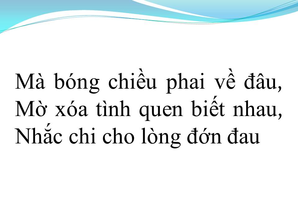 Lời bài hát THU CA