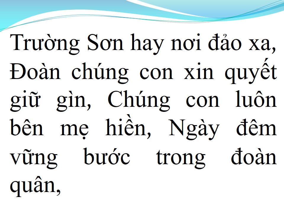 Lời bài hát HÃY YÊN LÒNG MẸ ƠI