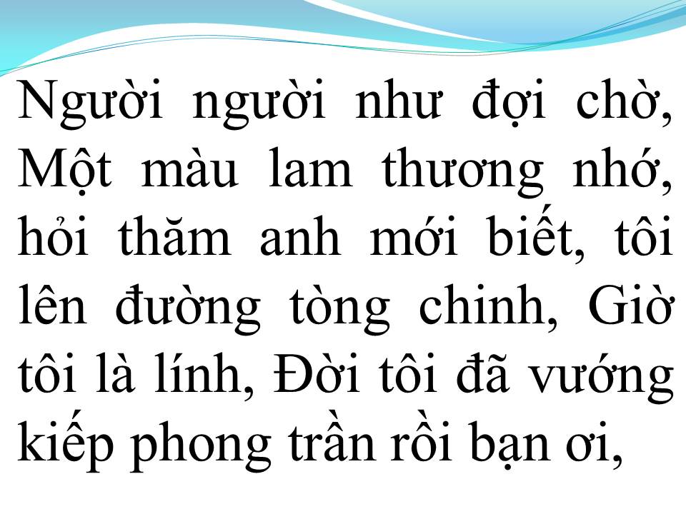 Lời bài hát THƯƠNG VỀ QUÁN TRỌ