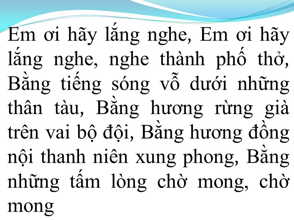 Lời bài hát THÀNH PHỐ TÌNH YÊU VÀ NỖI NHỚ