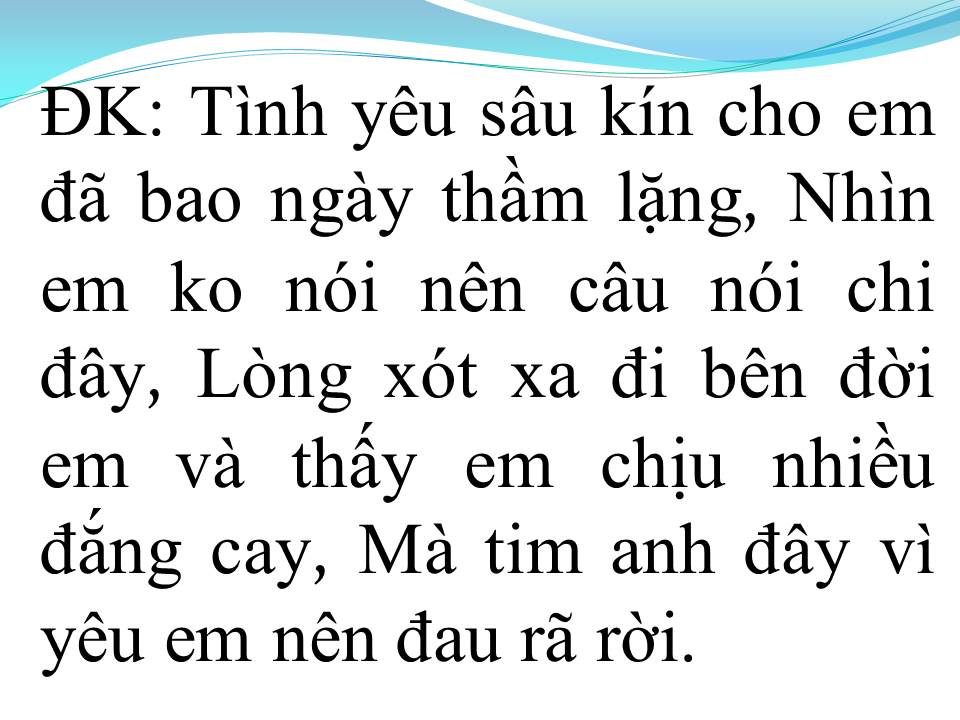 Lời bài hát TRÁI TIM BÊN LỀ