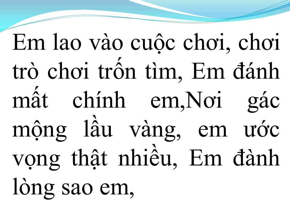 Lời bài hát ĐỪNG BỎ ANH MÀ ĐI