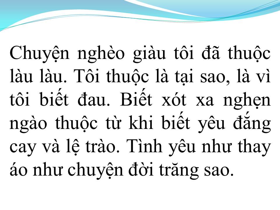 Lời bài hát THAY TÌNH NHƯ THAY ÁO