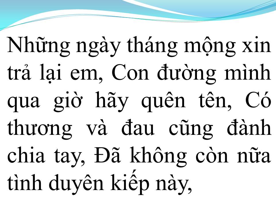Lời bài hát HÃY QUÊN ANH