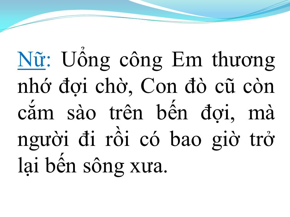 Lời bài hát CHUYỆN TÌNH LAN VÀ ĐIỆP 1 (TÂN CỔ)
