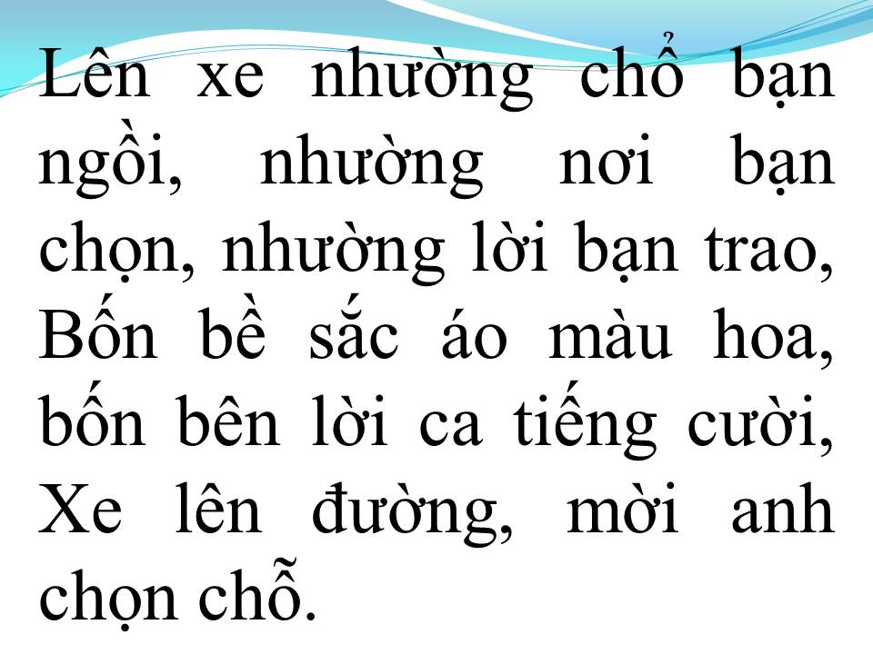 Lời bài hát CHUYẾN XE TÂY NINH (TÂN CỔ)