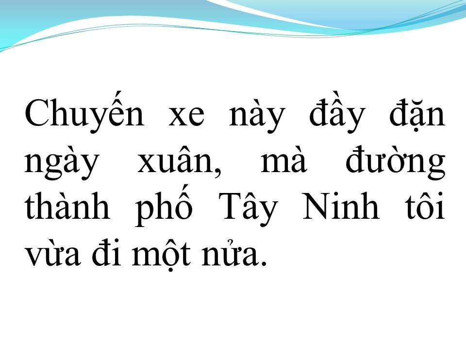 Lời bài hát CHUYẾN XE TÂY NINH (TÂN CỔ)