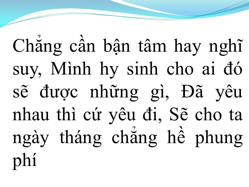Lời bài hát NẾU EM ĐƯỢC LỰA CHỌN