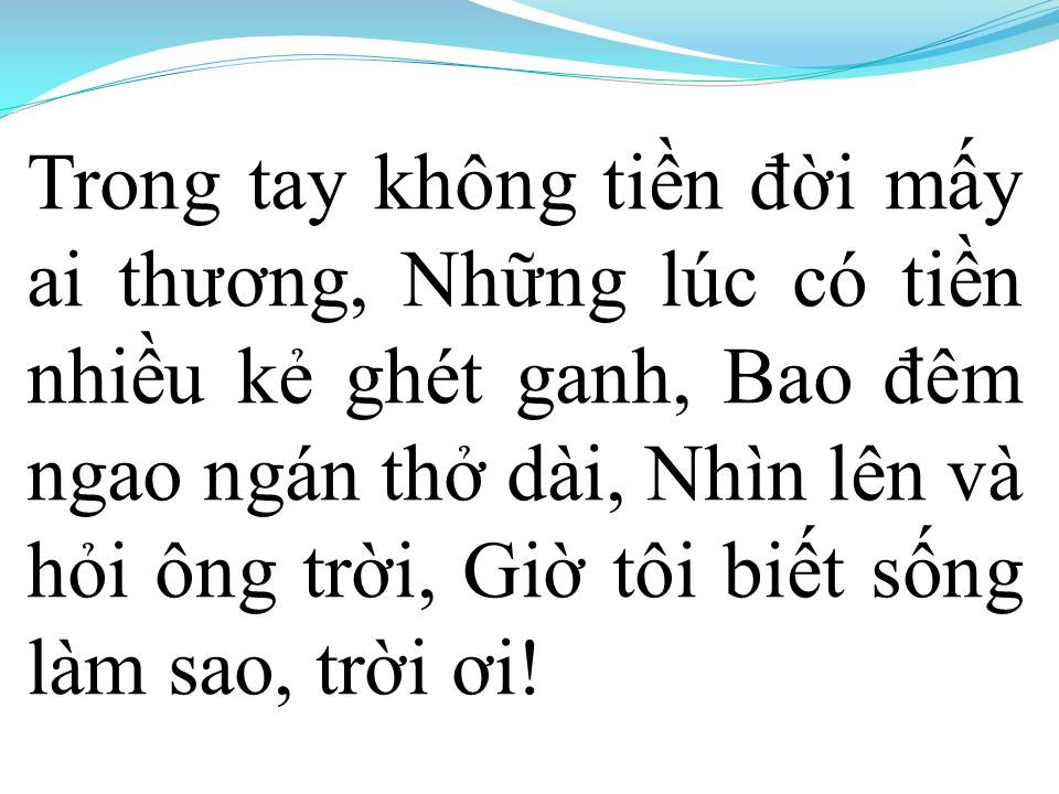 Lời bài hát TIỀN