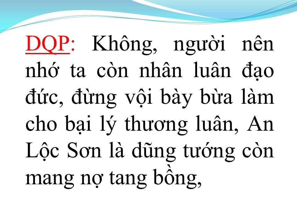 Lời bài hát AN LỘC SƠN (TÂN CỔ)