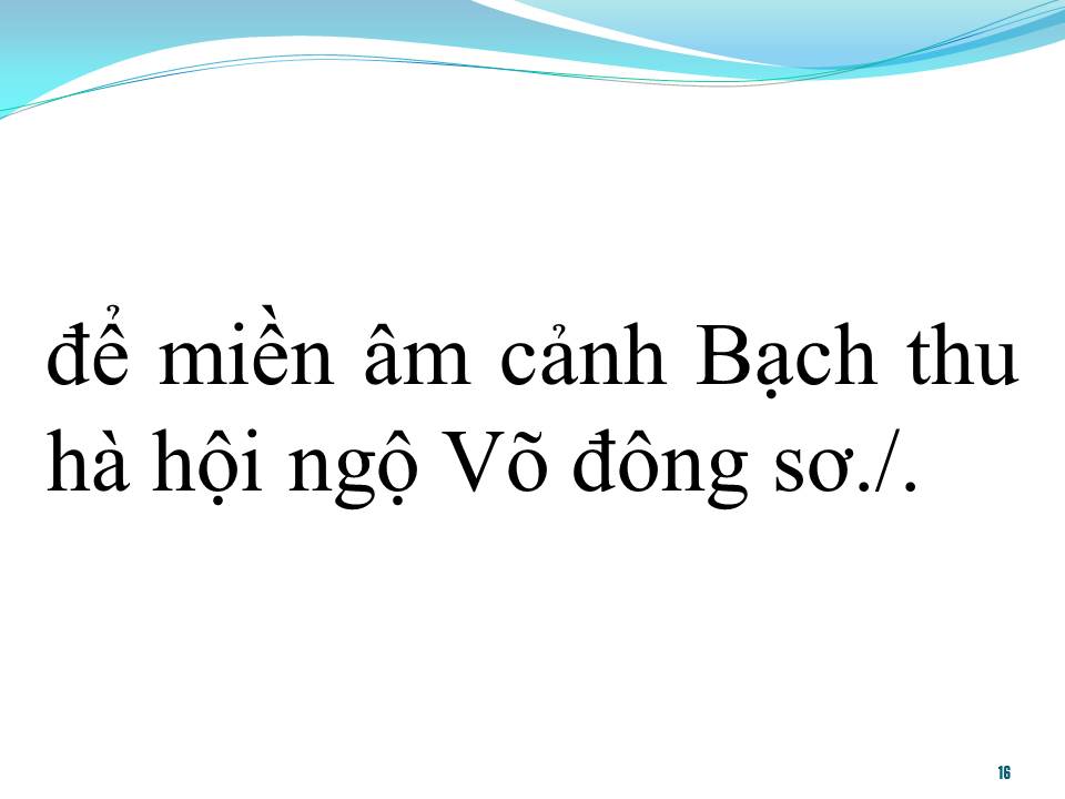 Lời bài hát BẠCH THU HÀ