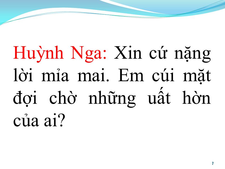 Lời bài hát BÊN CẦU DỆT LỤA 1