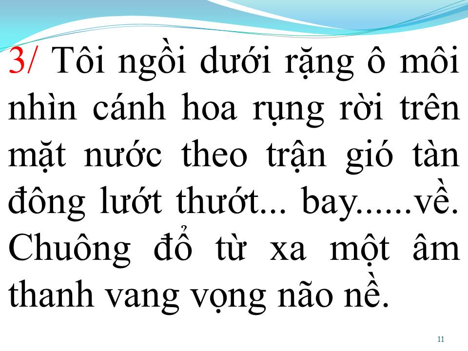 Lời bài hát BÔNG Ô MÔI (TÂN CỔ)