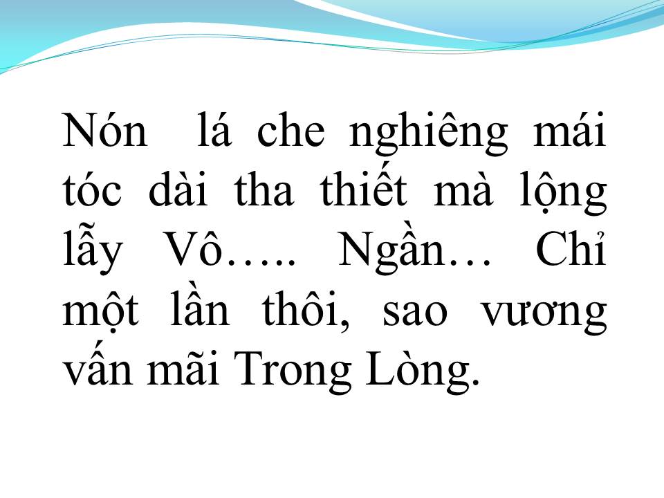 Lời bài hát CHIẾC ÁO BÀ BA (TÂN CỔ)