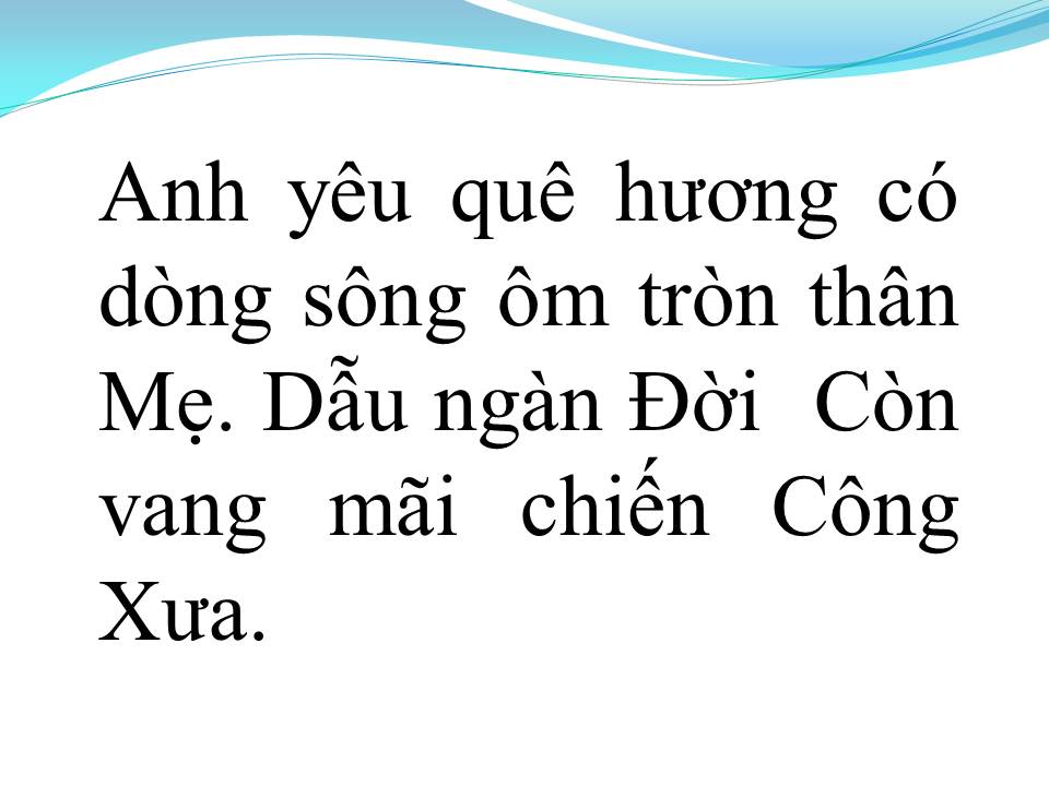 Lời bài hát CHIẾC ÁO BÀ BA (TÂN CỔ)