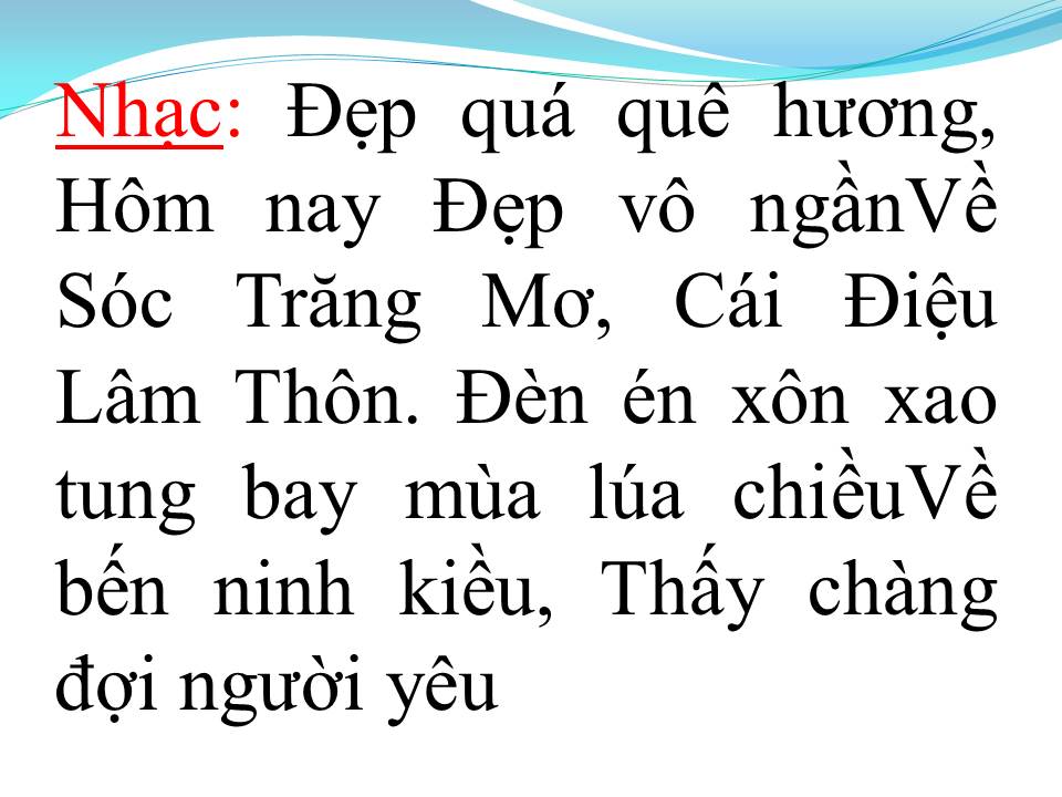 Lời bài hát CHIẾC ÁO BÀ BA (TÂN CỔ)