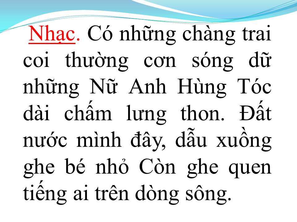 Lời bài hát CHIẾC ÁO BÀ BA (TÂN CỔ)