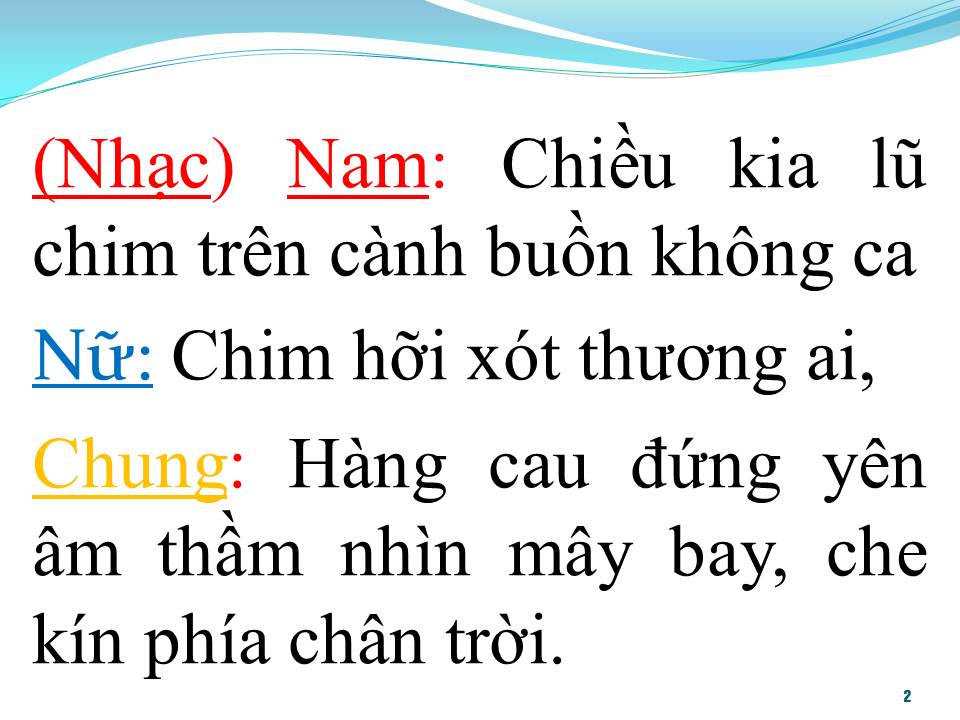 Lời bài hát CHUYỆN TÌNH LAN VÀ ĐIỆP 2 (TÂN CỔ)