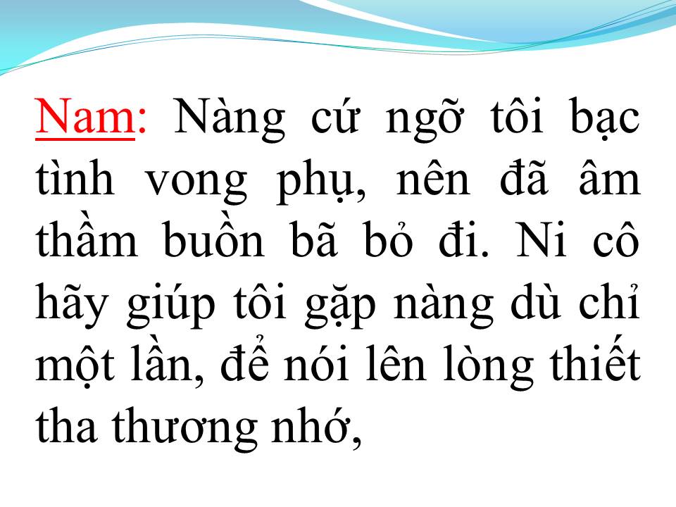 Lời bài hát CHUYỆN TÌNH LAN VÀ ĐIỆP 2 (TÂN CỔ)