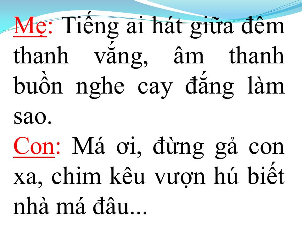 Lời bài hát CON GÁI CỦA MẸ (TÂN CỔ)