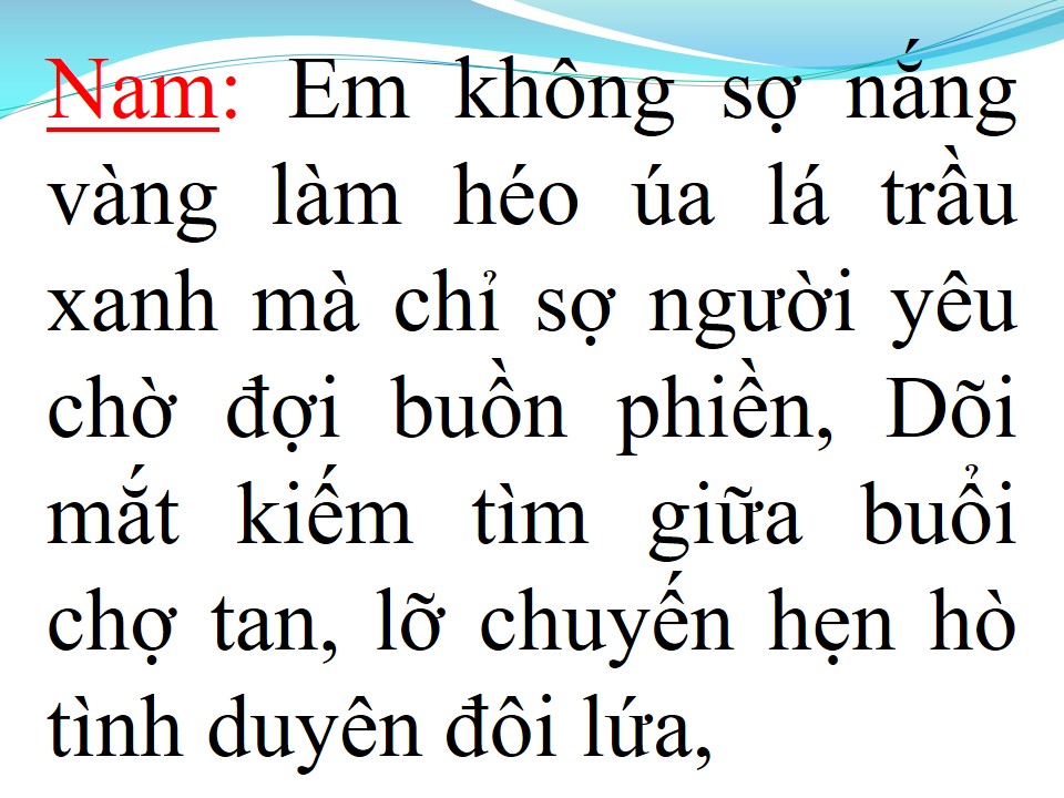Lời bài hát LÁ TRẦU XANH (TÂN CỔ)
