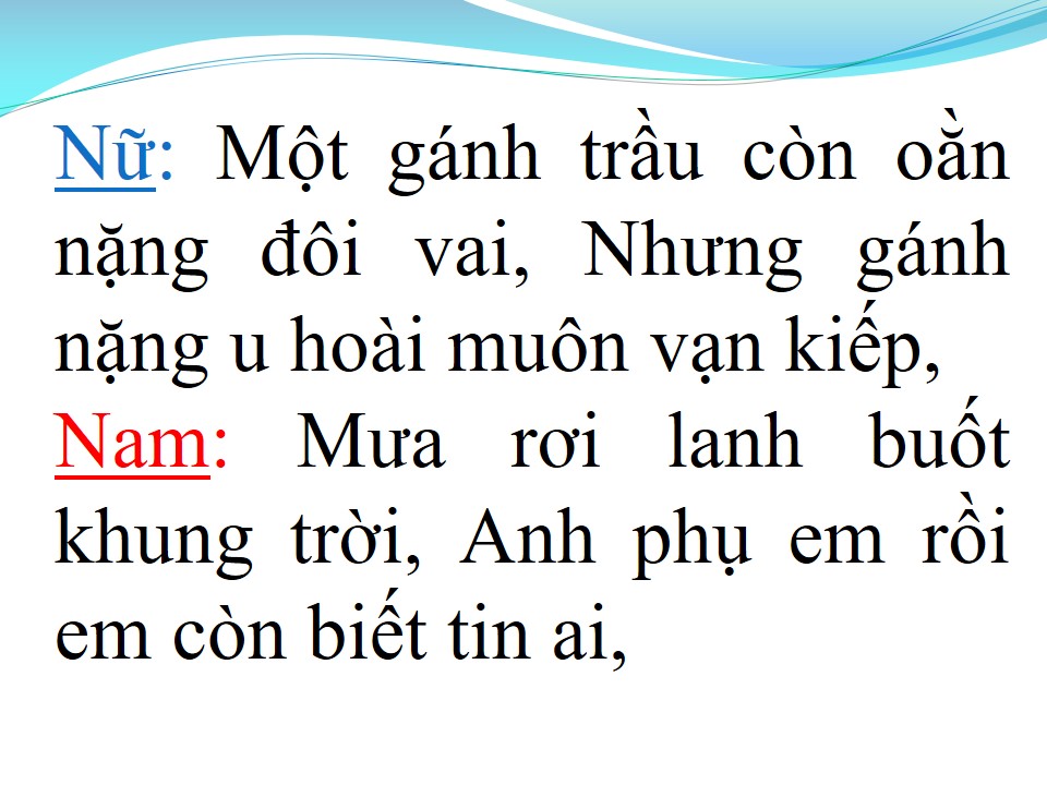 Lời bài hát LÁ TRẦU XANH (TÂN CỔ)
