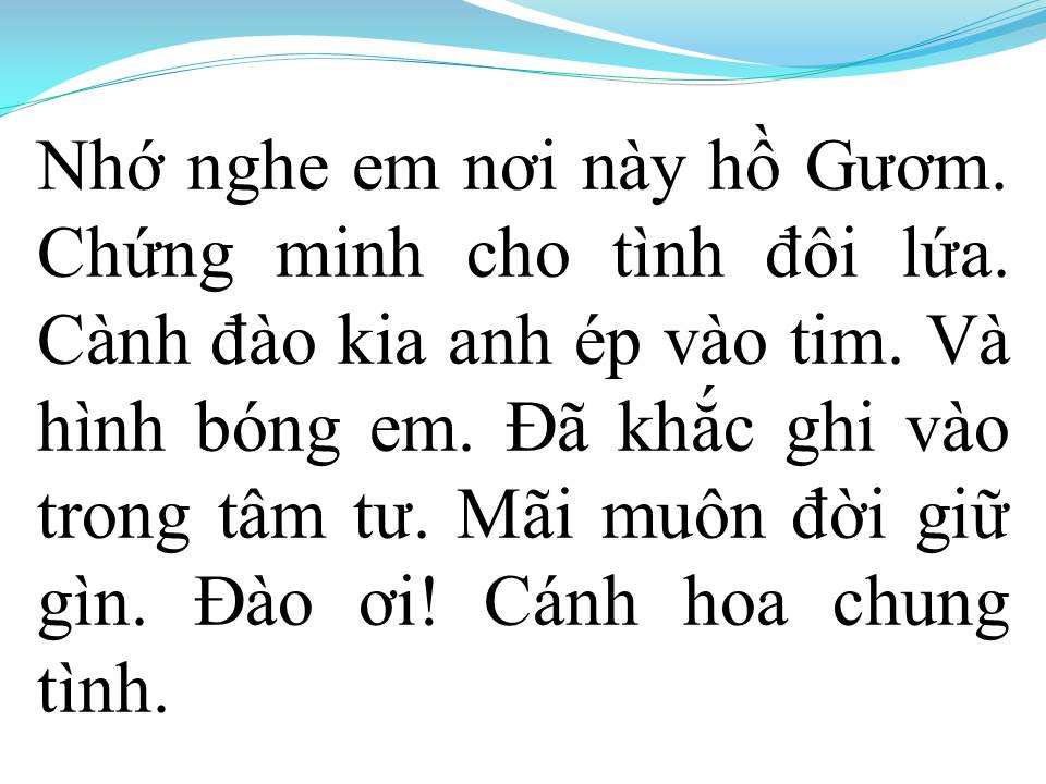 Lời bài hát MÙA HOA ĐÀO (TÂN CỔ)