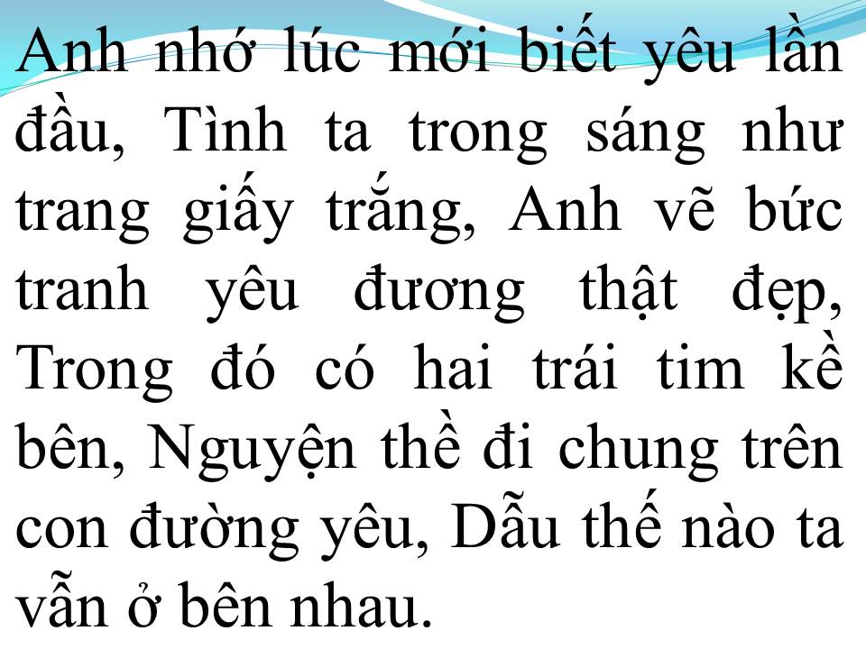 Lời bài hát TRANG GIẤY TRẮNG
